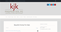 Desktop Screenshot of kjkproperties.com